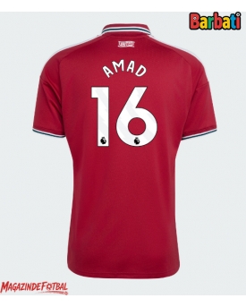 Manchester United Amad Diallo #16 Tricou Fotbal Replică 2026-27 Barbati Acasa Manchester United Amad Diallo #16 Tricou Fotbal Replică 2026-27 Barbati Acasa